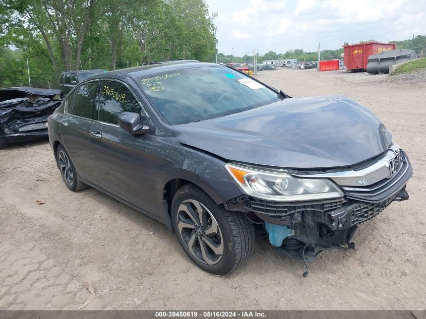 2017 Honda Accord Ex-L V6 VIN: 1HGCR3F88HA042974 Lot: 39450619