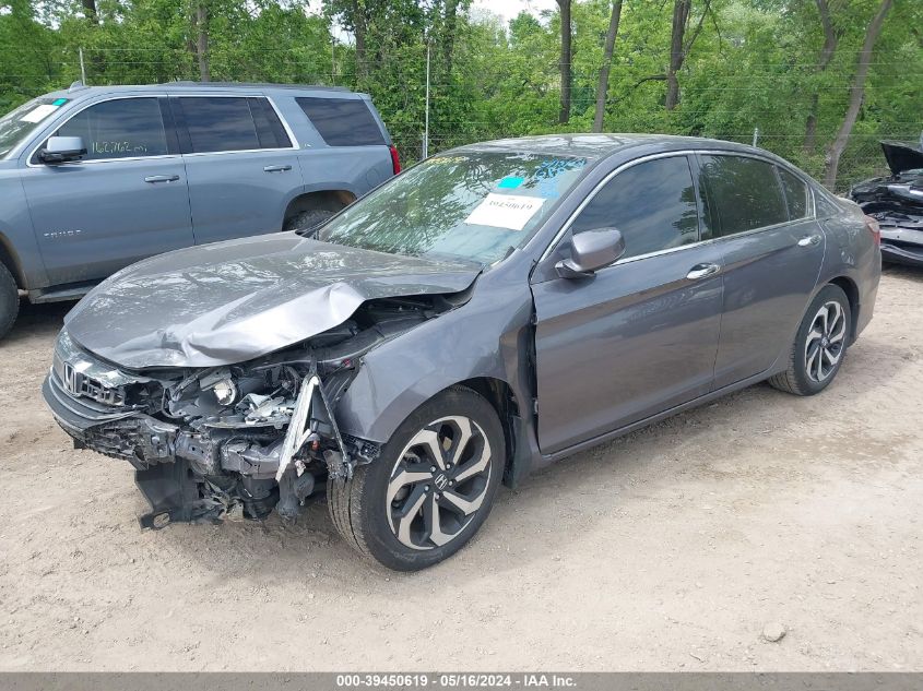 2017 Honda Accord Ex-L V6 VIN: 1HGCR3F88HA042974 Lot: 39450619