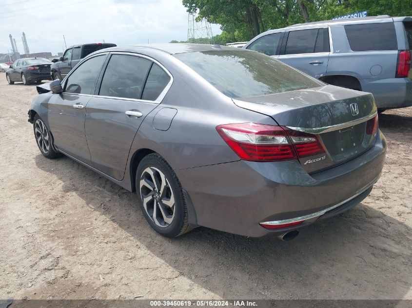 2017 Honda Accord Ex-L V6 VIN: 1HGCR3F88HA042974 Lot: 39450619