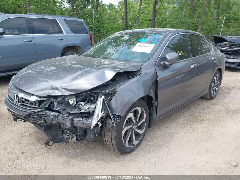 2017 Honda Accord Ex-L V6 VIN: 1HGCR3F88HA042974 Lot: 39450619