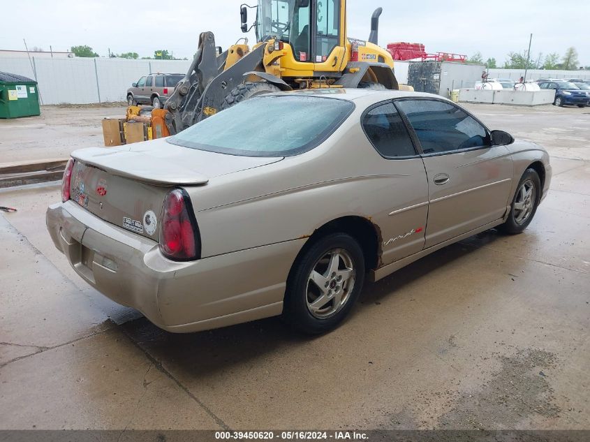 2003 Chevrolet Monte Carlo Ss VIN: 2G1WX15K839129421 Lot: 39450620