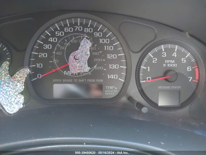 2003 Chevrolet Monte Carlo Ss VIN: 2G1WX15K839129421 Lot: 39450620