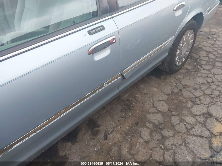 2003 Mercury Grand Marquis Gs VIN: 2MEFM74W83X651743 Lot: 39450635