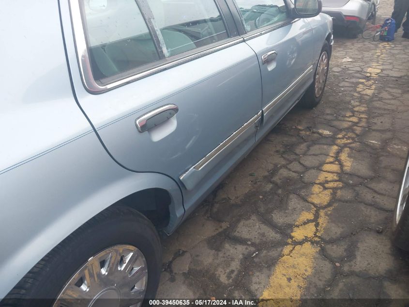 2003 Mercury Grand Marquis Gs VIN: 2MEFM74W83X651743 Lot: 39450635