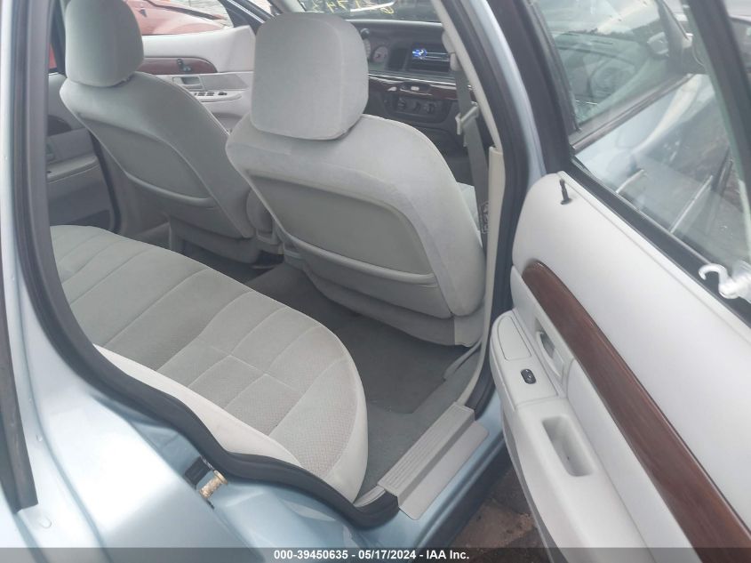 2003 Mercury Grand Marquis Gs VIN: 2MEFM74W83X651743 Lot: 39450635