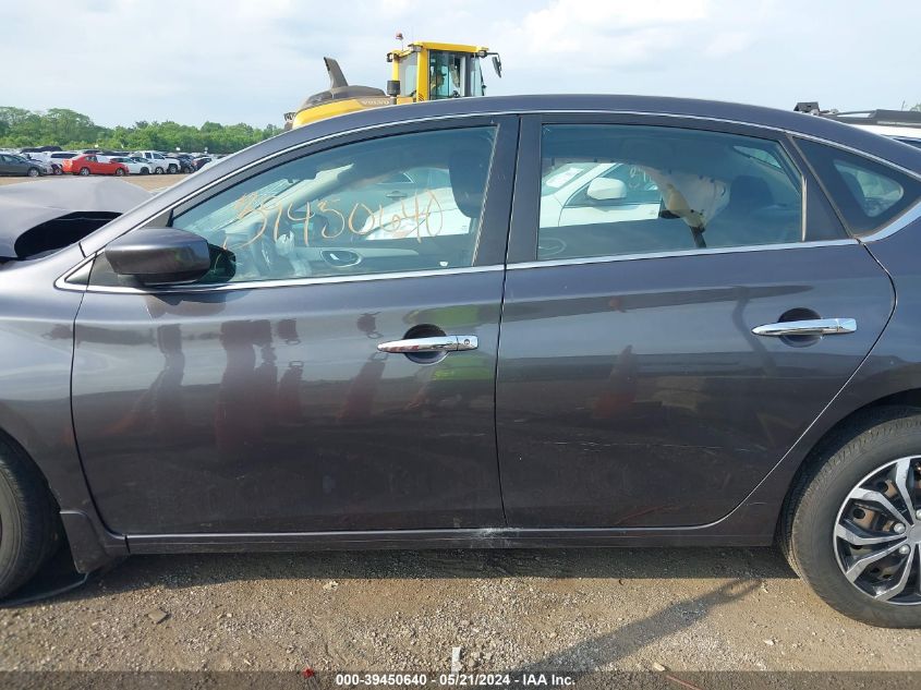 2015 Nissan Sentra S/Sv/Sr/Sl VIN: 3N1AB7AP4FY213022 Lot: 39450640