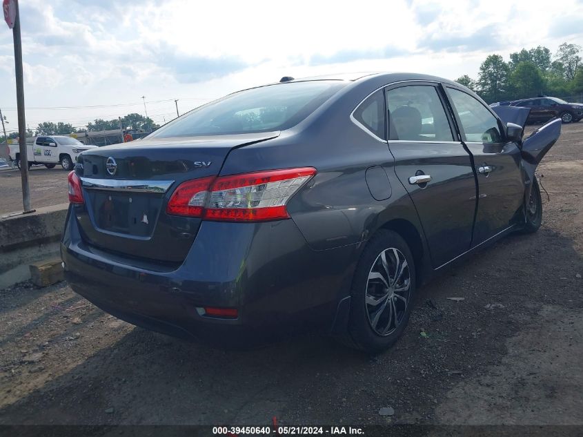 2015 Nissan Sentra S/Sv/Sr/Sl VIN: 3N1AB7AP4FY213022 Lot: 39450640