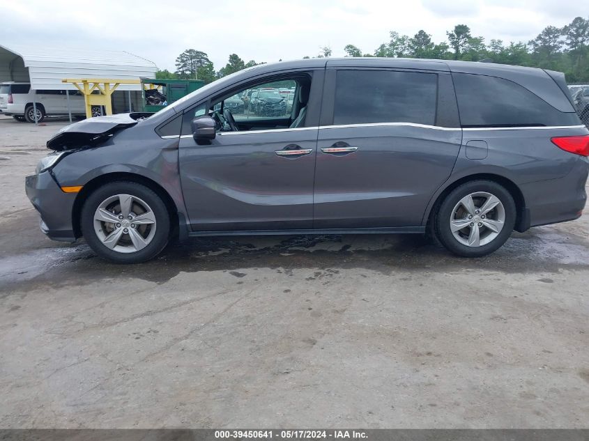 2018 Honda Odyssey Ex-L VIN: 5FNRL6H74JB109048 Lot: 39450641