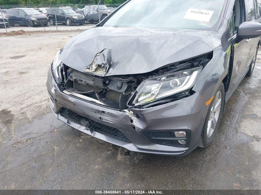 2018 Honda Odyssey Ex-L VIN: 5FNRL6H74JB109048 Lot: 39450641