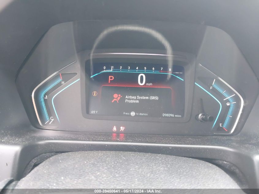 2018 Honda Odyssey Ex-L VIN: 5FNRL6H74JB109048 Lot: 39450641