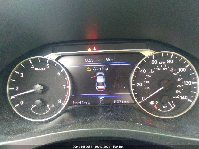 2020 Nissan Altima Sr Fwd VIN: 1N4BL4CV1LC145572 Lot: 39450653