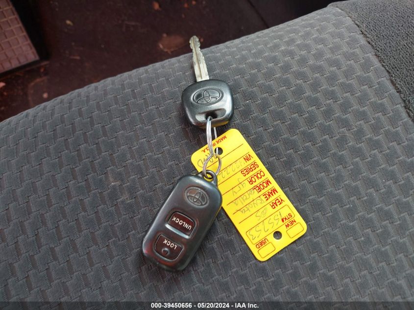 2005 Toyota Corolla S VIN: 1NXBR32E55Z422222 Lot: 39450656