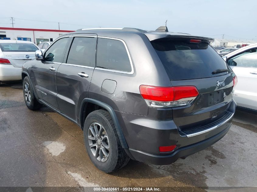 2014 Jeep Grand Cherokee Limited VIN: 1C4RJEBG5EC173627 Lot: 39450661