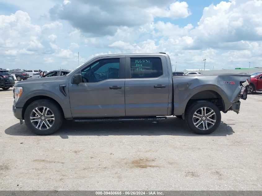 2022 Ford F-150 Xl VIN: 1FTEW1CP5NKD36970 Lot: 39450665