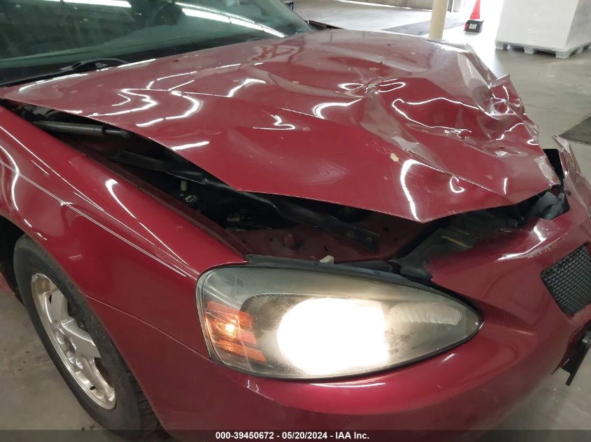 2004 Pontiac Grand Prix Gt2 VIN: 2G2WS522141269459 Lot: 39450672