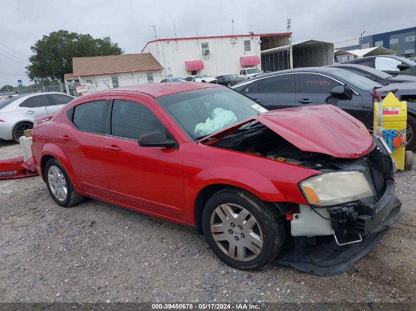 2013 Dodge Avenger Se VIN: 1C3CDZAB3DN589113 Lot: 39450678