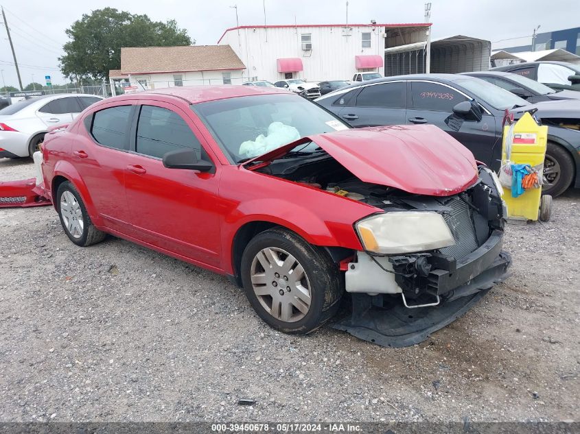 2013 Dodge Avenger Se VIN: 1C3CDZAB3DN589113 Lot: 39450678