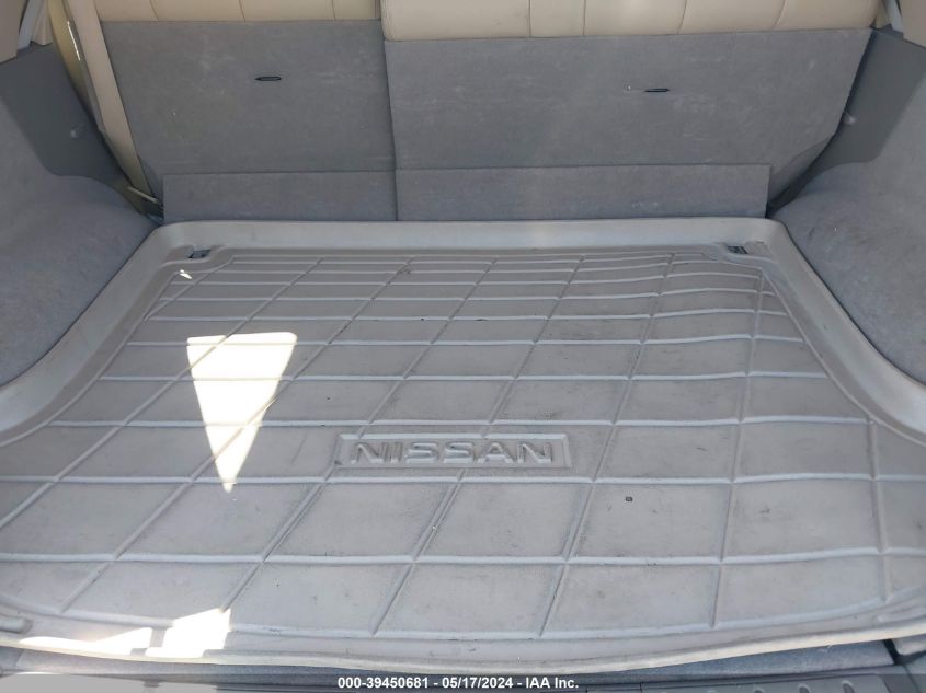 2007 Nissan Murano Sl VIN: JN8AZ08T27W519958 Lot: 39450681