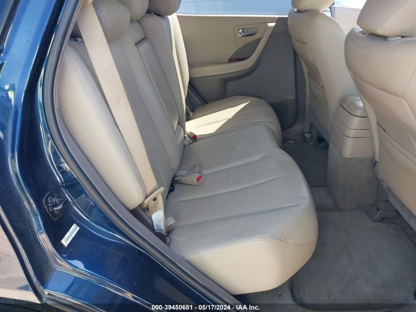 2007 Nissan Murano Sl VIN: JN8AZ08T27W519958 Lot: 39450681