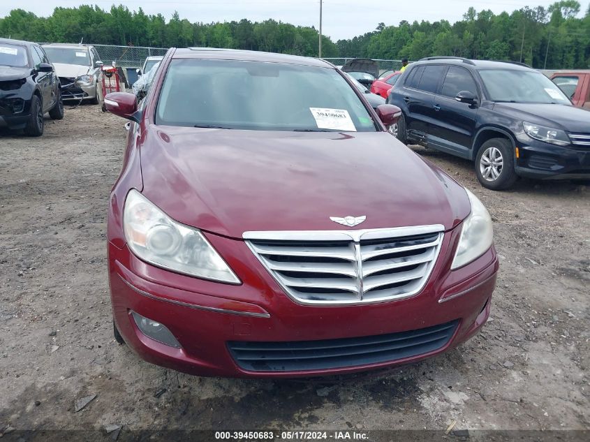 2010 Hyundai Genesis 4.6 VIN: KMHGC4DF0AU105350 Lot: 39450683