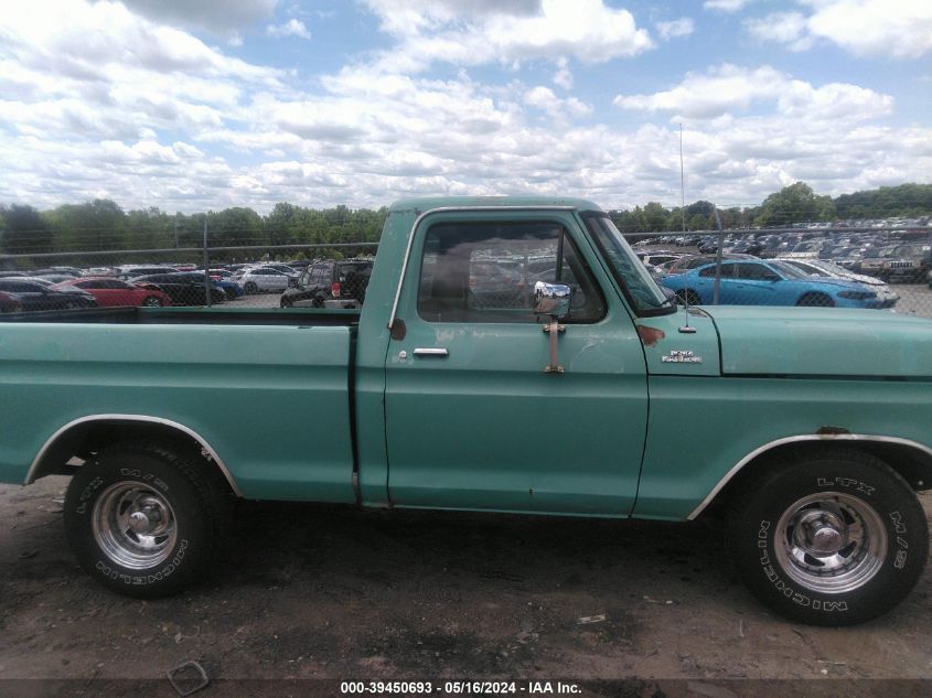 1978 Ford F100 VIN: 000000F10GNCA4550 Lot: 39450693