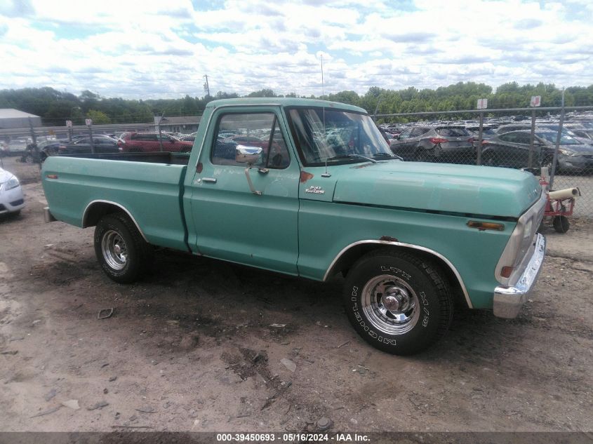 1978 Ford F100 VIN: 000000F10GNCA4550 Lot: 39450693