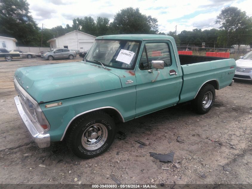 1978 Ford F100 VIN: 000000F10GNCA4550 Lot: 39450693