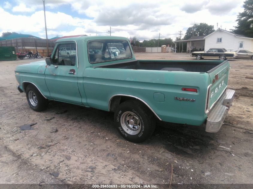 1978 Ford F100 VIN: 000000F10GNCA4550 Lot: 39450693