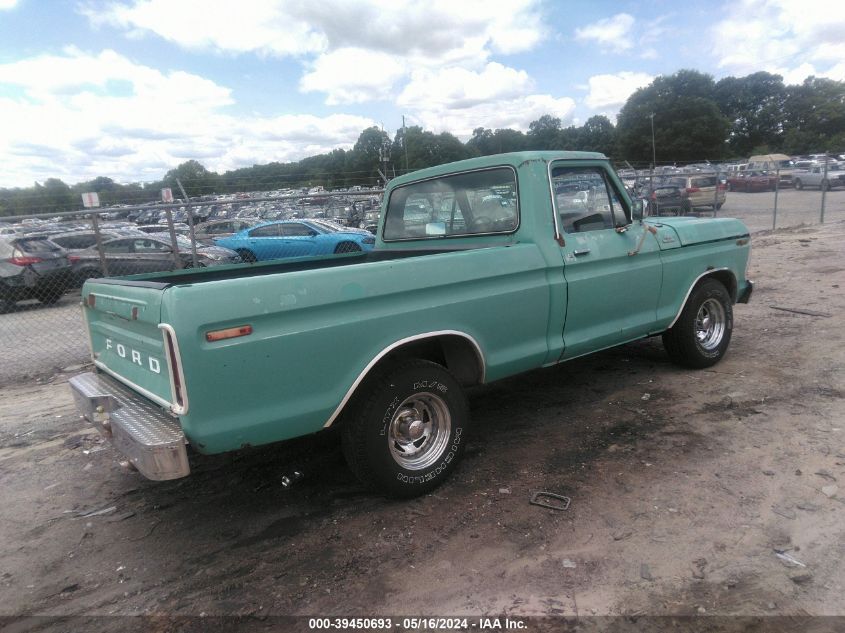 1978 Ford F100 VIN: 000000F10GNCA4550 Lot: 39450693