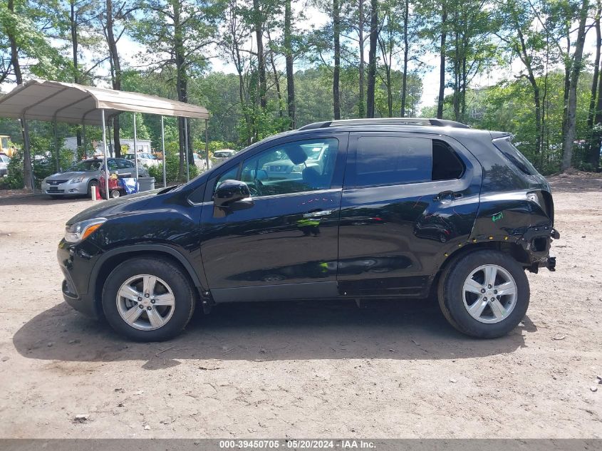 2020 Chevrolet Trax Fwd Lt VIN: KL7CJLSB0LB091576 Lot: 39450705