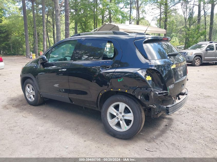 2020 Chevrolet Trax Fwd Lt VIN: KL7CJLSB0LB091576 Lot: 39450705