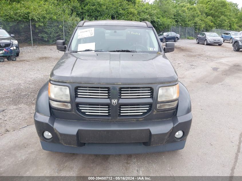 2011 Dodge Nitro Heat VIN: 1D4PT4GK2BW576213 Lot: 39450712