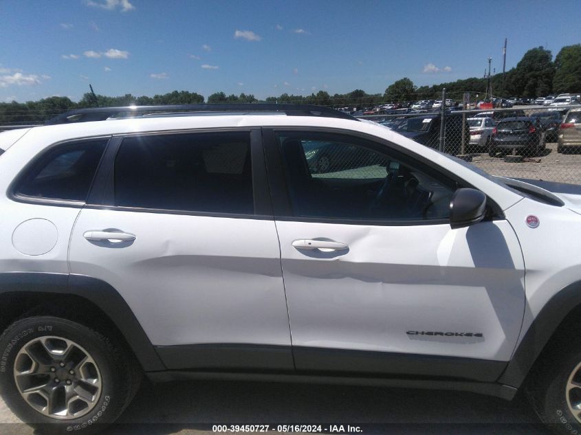 2021 Jeep Cherokee Trailhawk 4X4 VIN: 1C4PJMBX5MD142162 Lot: 39450727