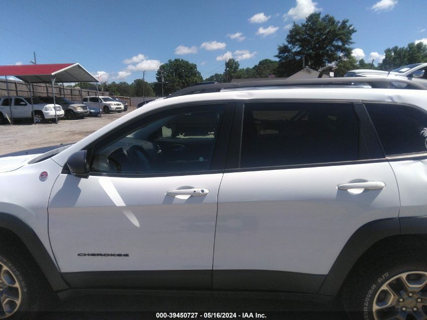 2021 Jeep Cherokee Trailhawk 4X4 VIN: 1C4PJMBX5MD142162 Lot: 39450727