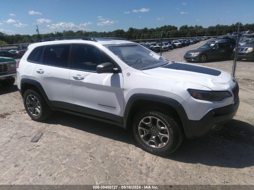 2021 Jeep Cherokee Trailhawk 4X4 VIN: 1C4PJMBX5MD142162 Lot: 39450727