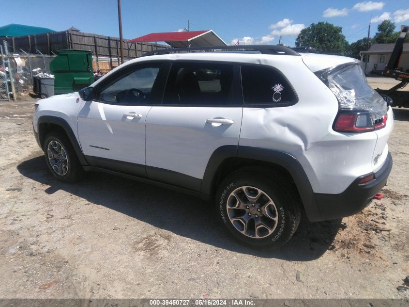 2021 Jeep Cherokee Trailhawk 4X4 VIN: 1C4PJMBX5MD142162 Lot: 39450727