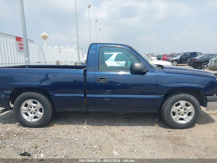 2006 Chevrolet Silverado 1500 Work Truck VIN: 3GCEC14X76G229628 Lot: 39450728