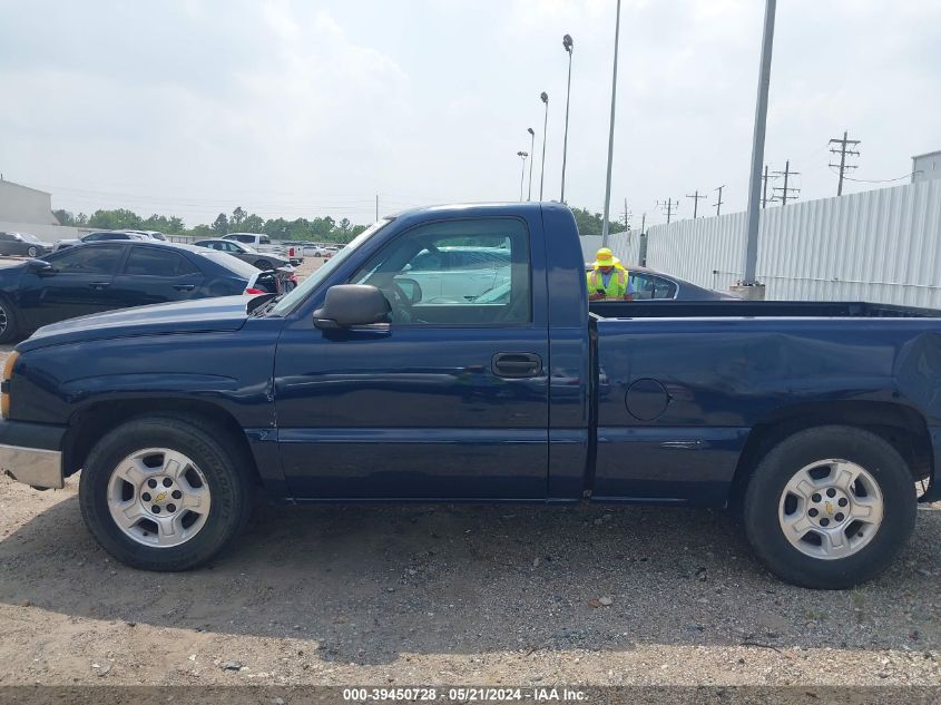2006 Chevrolet Silverado 1500 Work Truck VIN: 3GCEC14X76G229628 Lot: 39450728