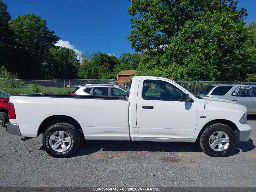 2019 Ram 1500 Classic Tradesman Regular Cab 4X4 8' Box VIN: 3C6JR7DT9KG585822 Lot: 39450749