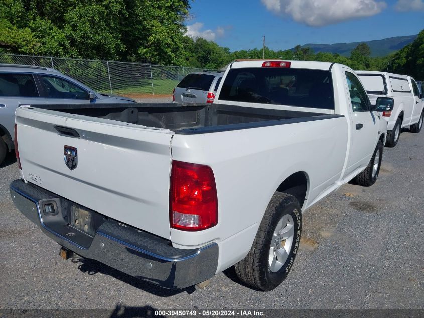 2019 Ram 1500 Classic Tradesman Regular Cab 4X4 8' Box VIN: 3C6JR7DT9KG585822 Lot: 39450749