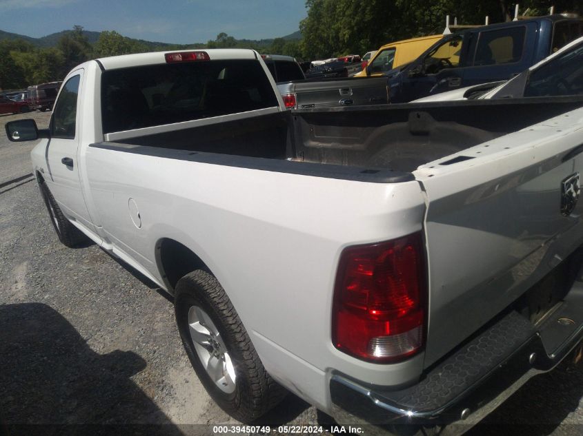 2019 Ram 1500 Classic Tradesman Regular Cab 4X4 8' Box VIN: 3C6JR7DT9KG585822 Lot: 39450749