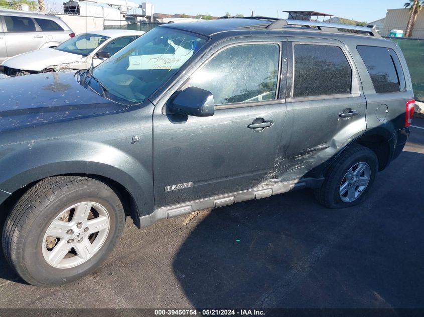 2008 Ford Escape Hybrid VIN: 1FMCU59H88KA39051 Lot: 39450754