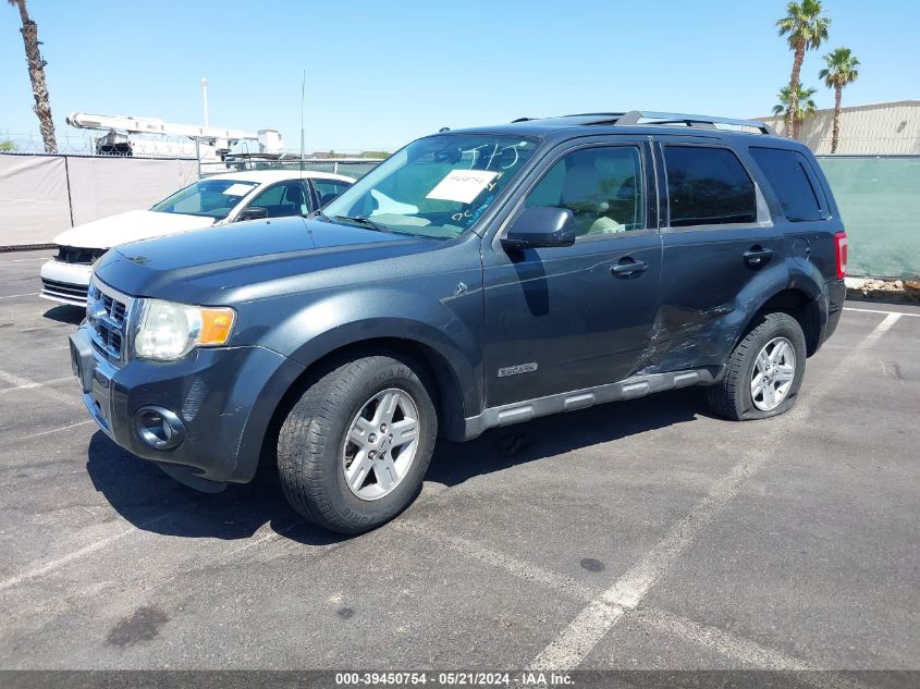 2008 Ford Escape Hybrid VIN: 1FMCU59H88KA39051 Lot: 39450754