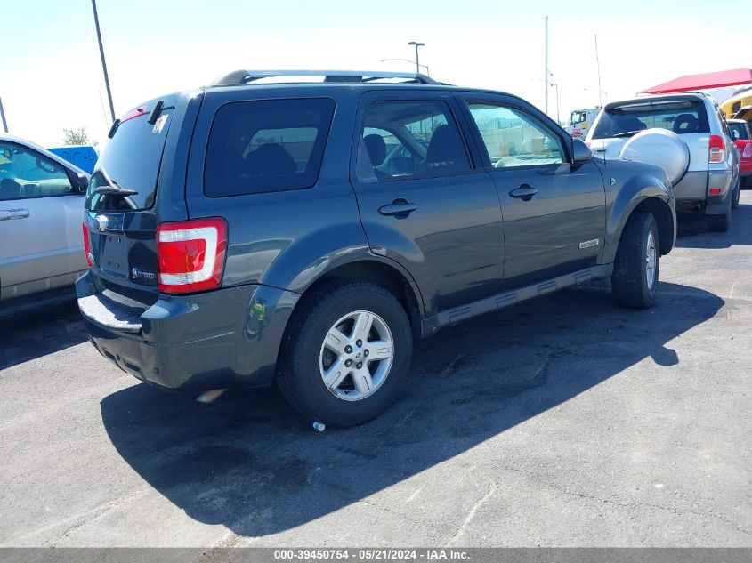 2008 Ford Escape Hybrid VIN: 1FMCU59H88KA39051 Lot: 39450754