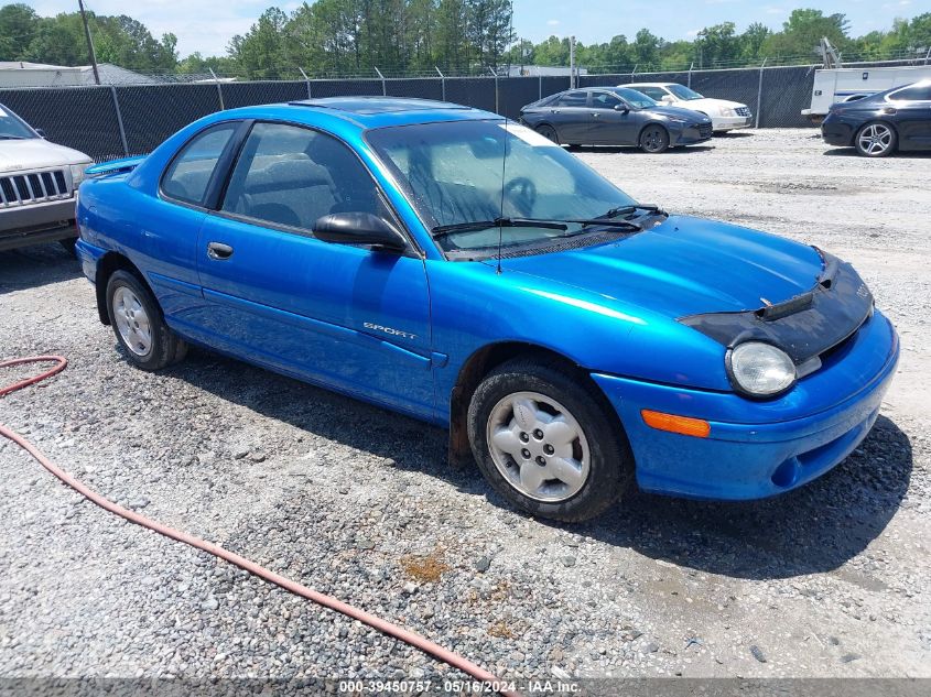 1999 Dodge Neon Highline VIN: 1B3ES42Y7XD164747 Lot: 39450757