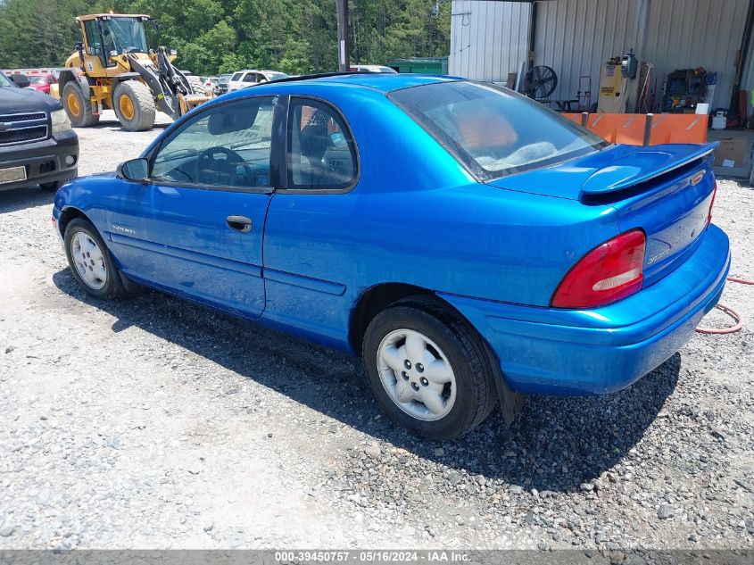 1999 Dodge Neon Highline VIN: 1B3ES42Y7XD164747 Lot: 39450757