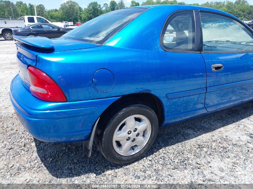 1999 Dodge Neon Highline VIN: 1B3ES42Y7XD164747 Lot: 39450757