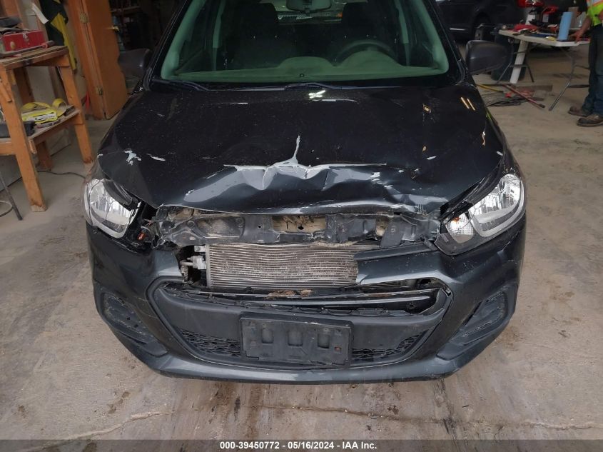 2018 Chevrolet Spark Ls Manual VIN: KL8CA6SA7JC420303 Lot: 39450772