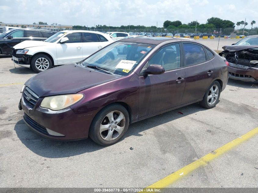 2007 Hyundai Elantra Gls/Limited/Se VIN: KMHDU46D47U080229 Lot: 39450779