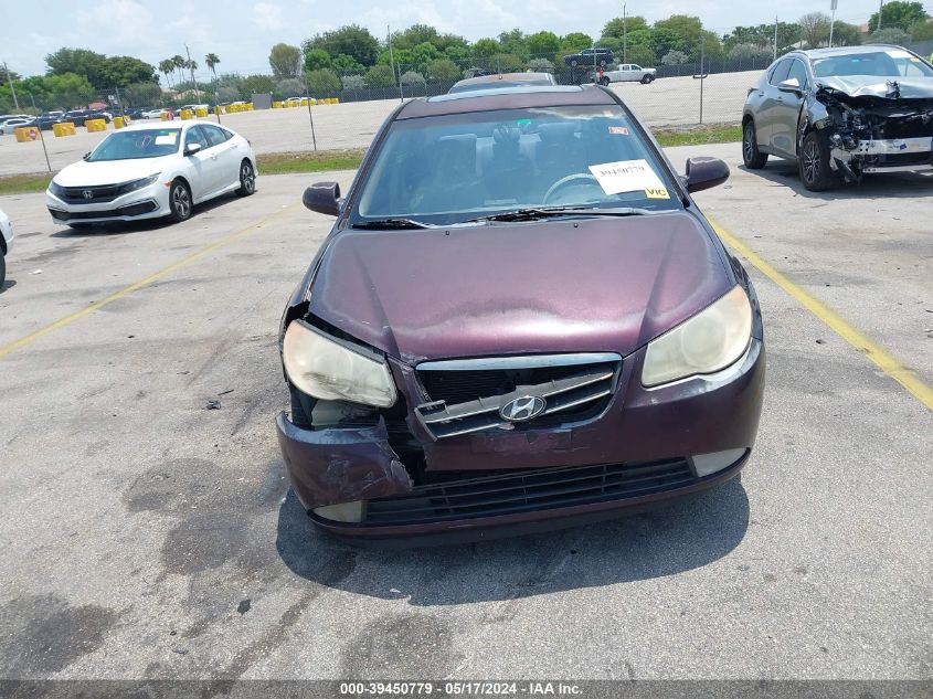 2007 Hyundai Elantra Gls/Limited/Se VIN: KMHDU46D47U080229 Lot: 39450779